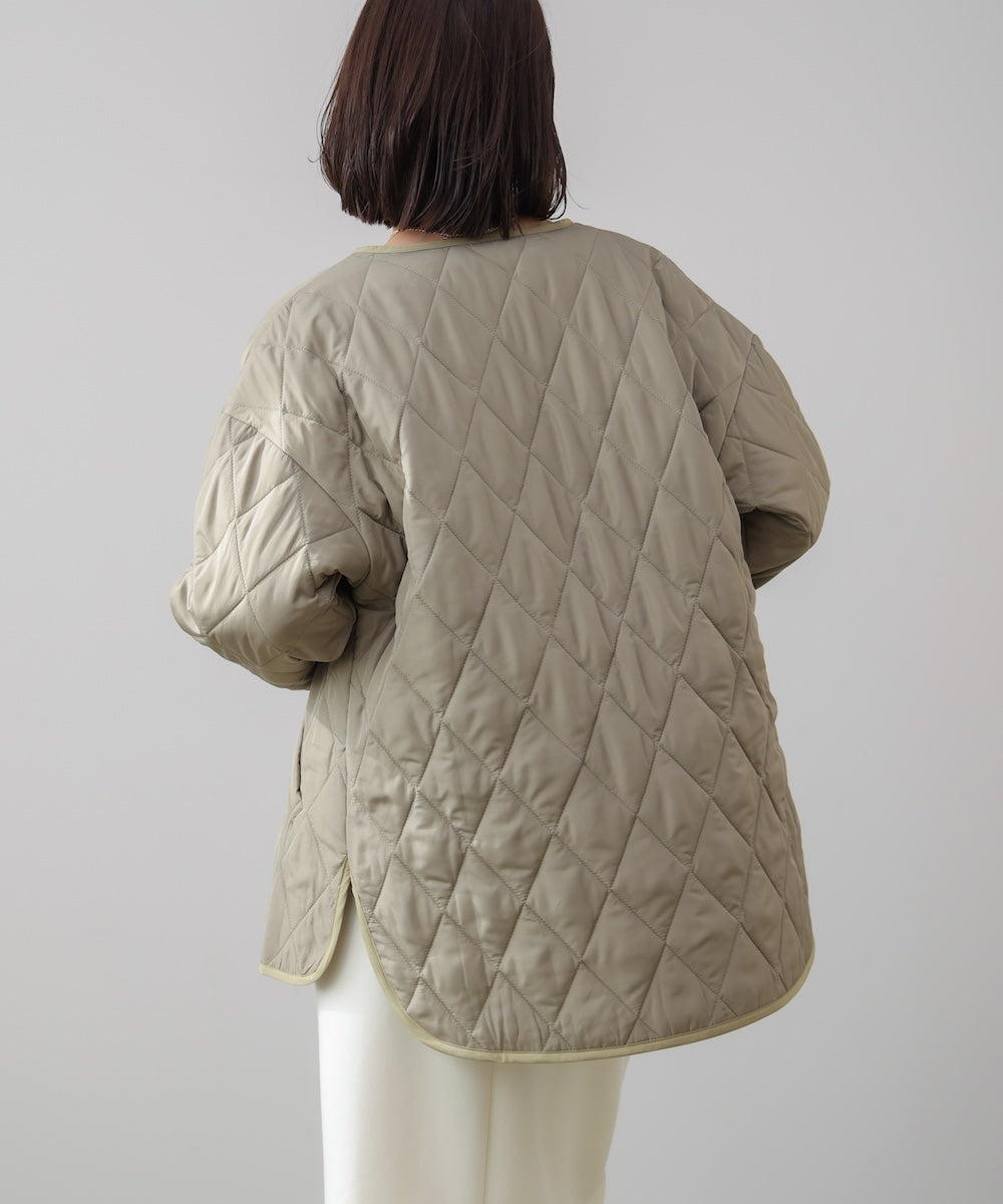中綿キルティングアウター