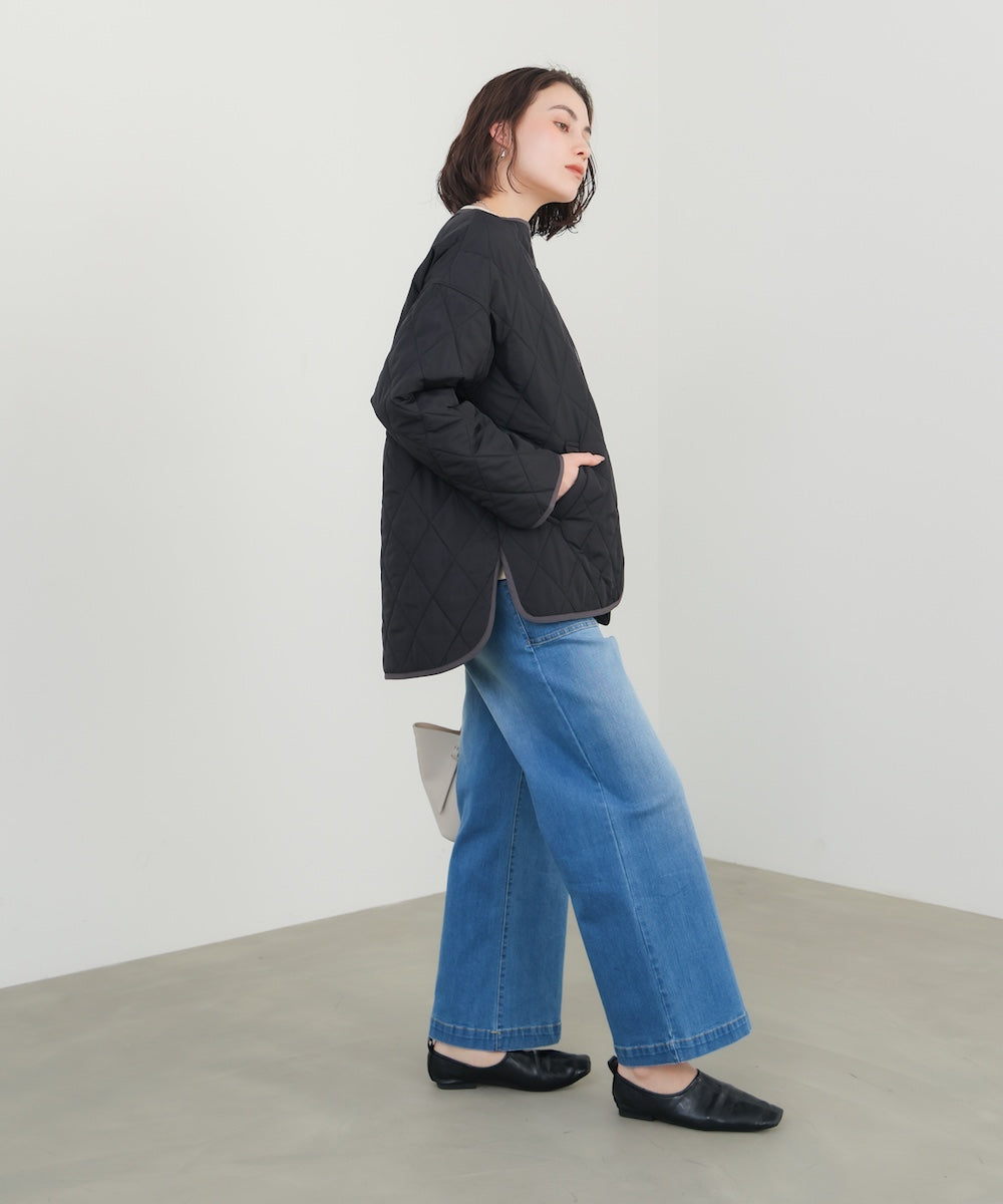 中綿キルティングアウター