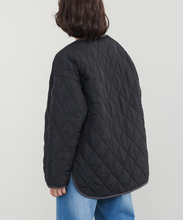 中綿キルティングアウター