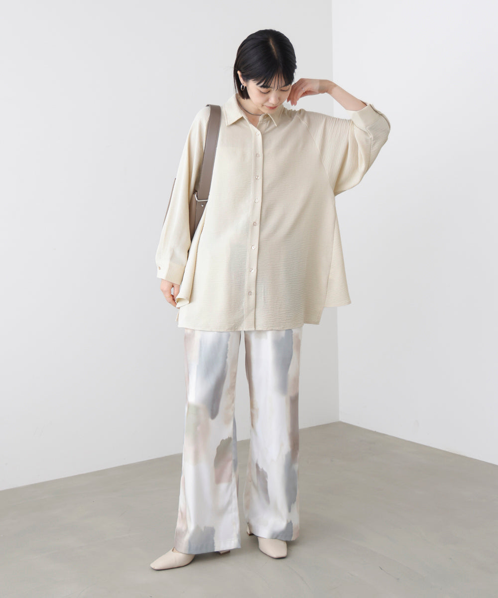 麻ライクＡラインチュニック