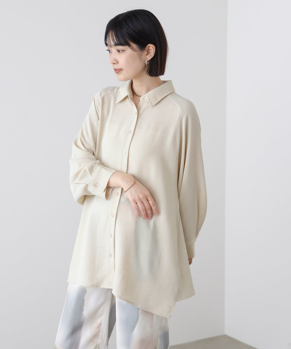 麻ライクＡラインチュニック