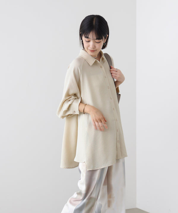 麻ライクＡラインチュニック