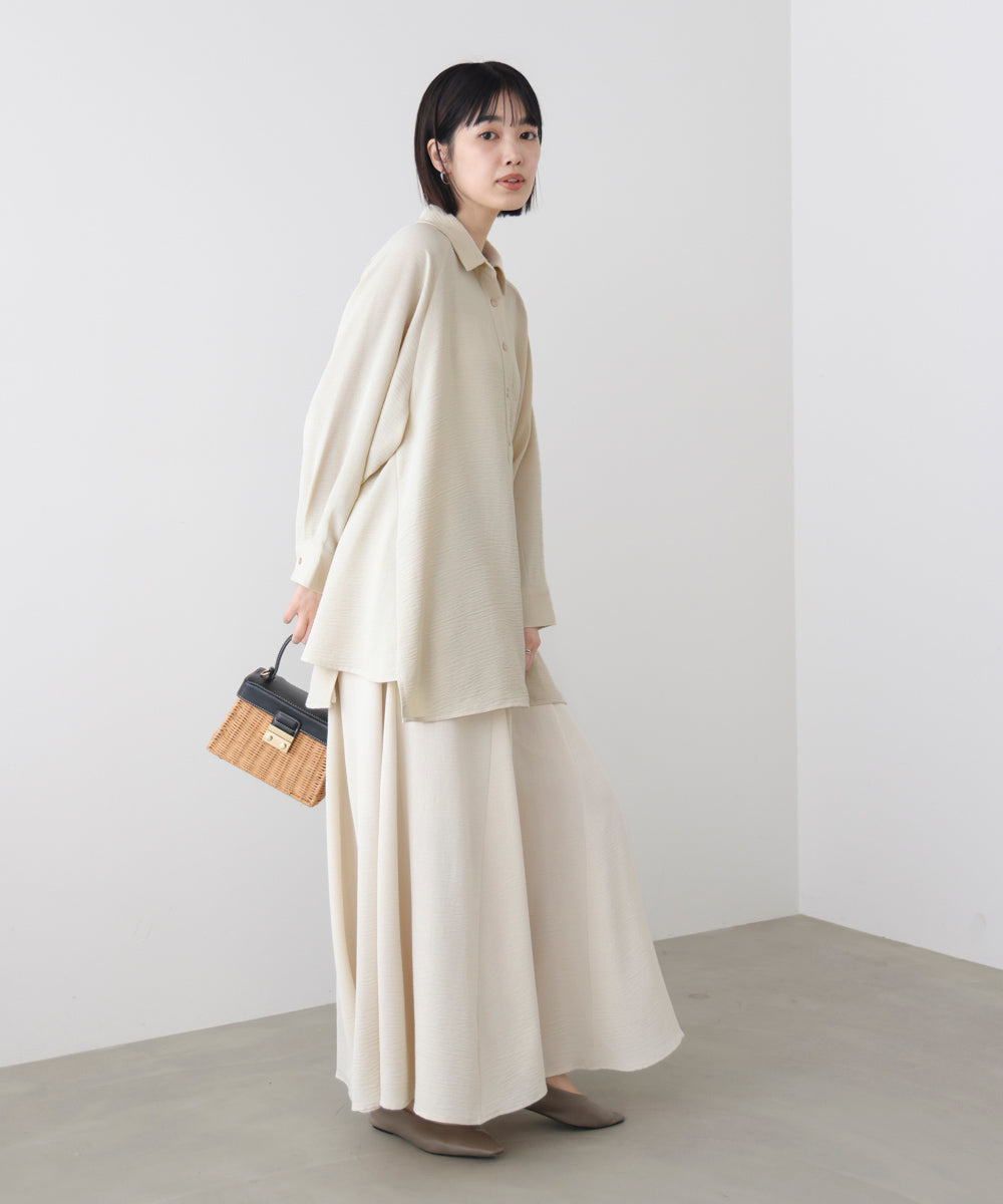 麻ライクＡラインチュニック