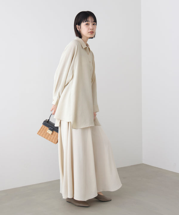 麻ライクＡラインチュニック