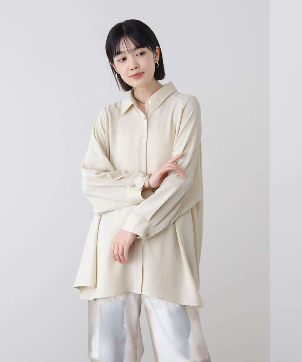 麻ライクＡラインチュニック