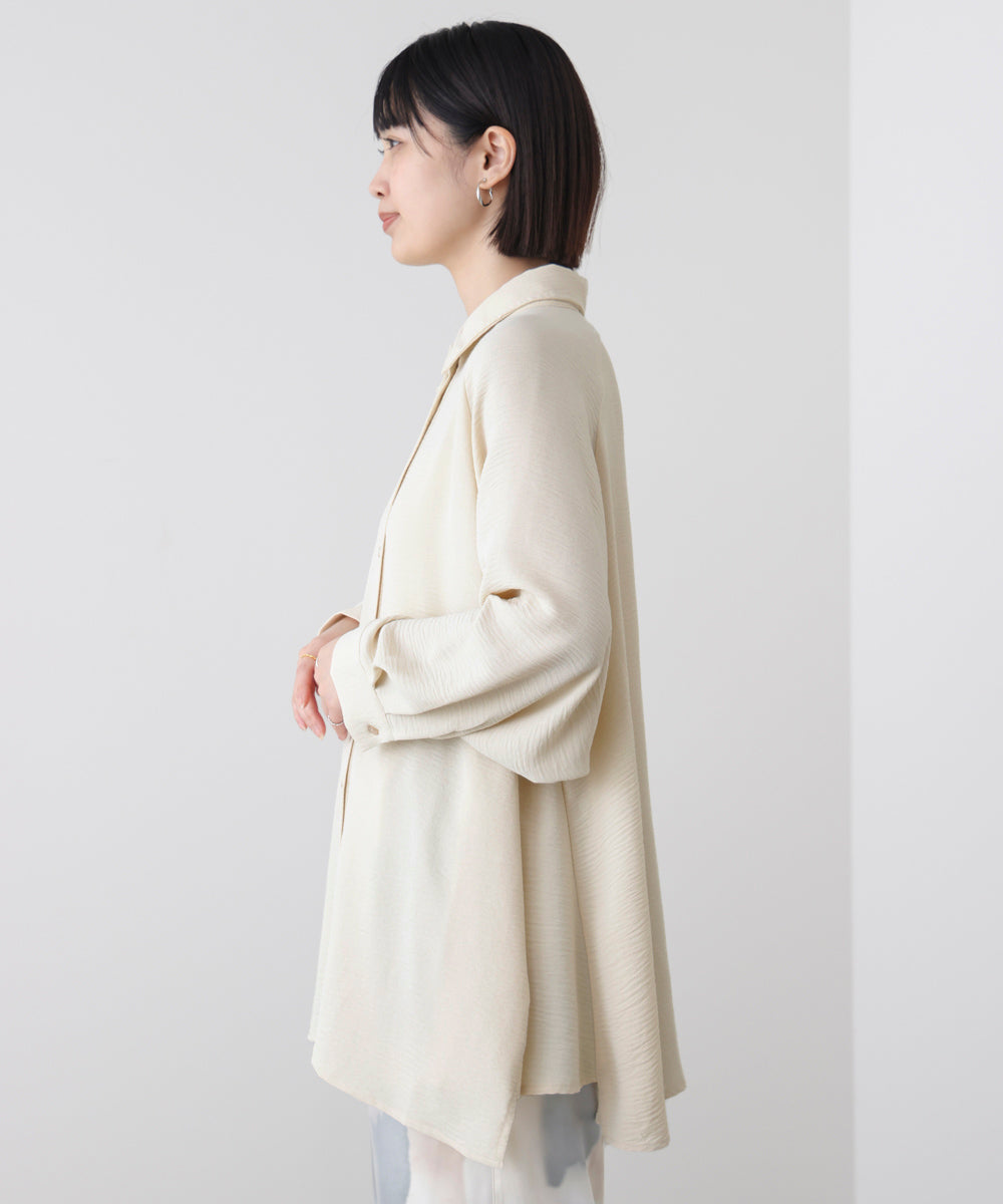 麻ライクＡラインチュニック