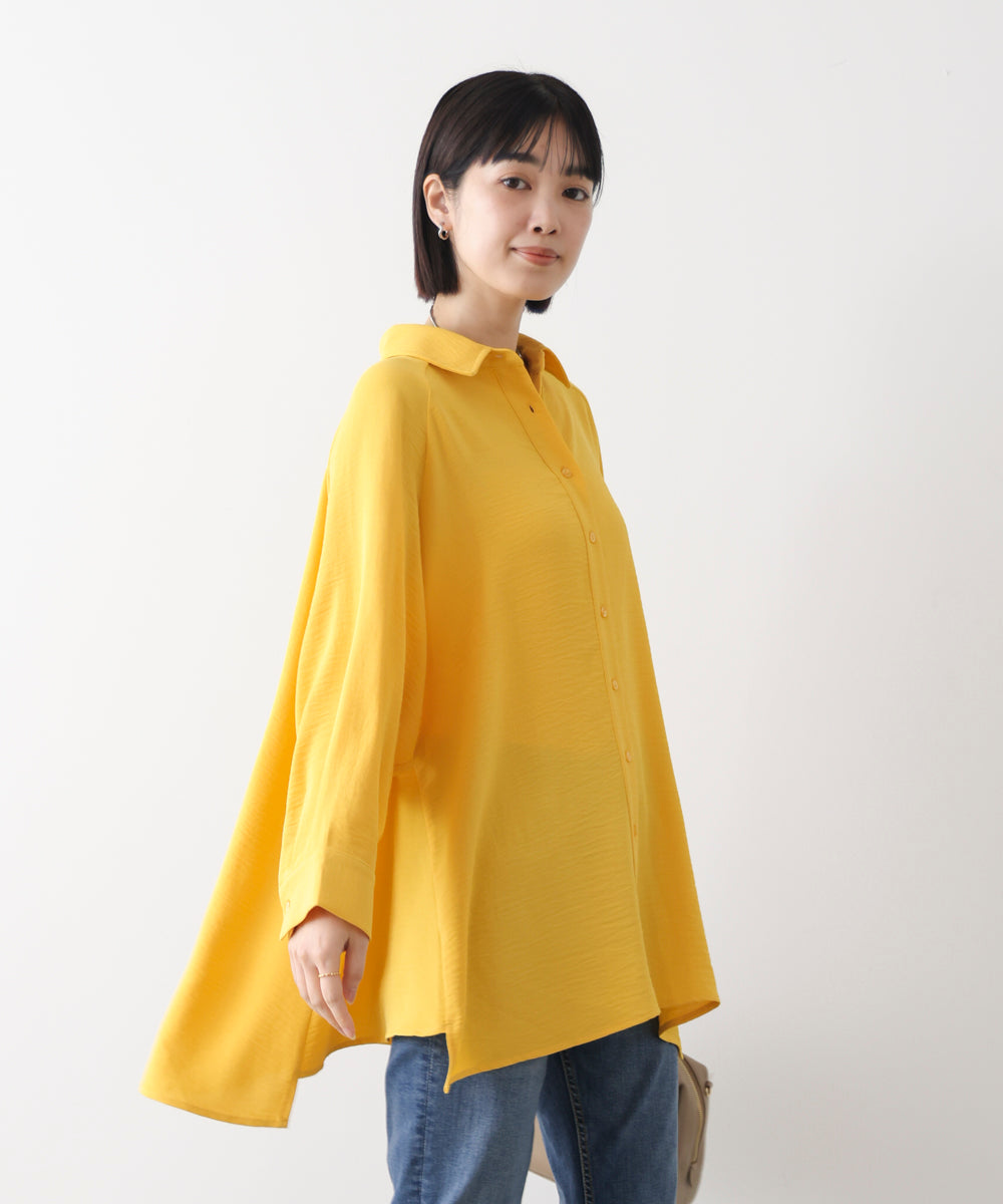 麻ライクＡラインチュニック