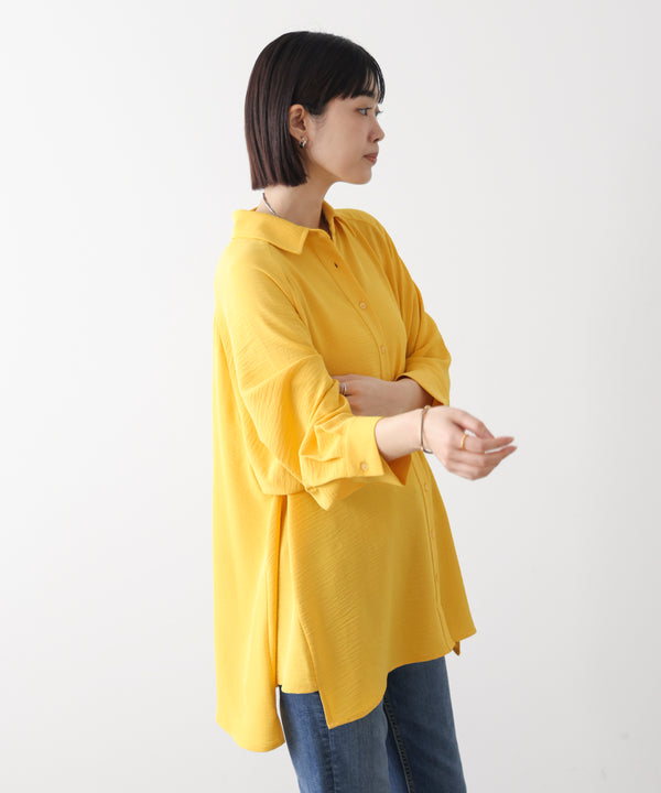 麻ライクＡラインチュニック