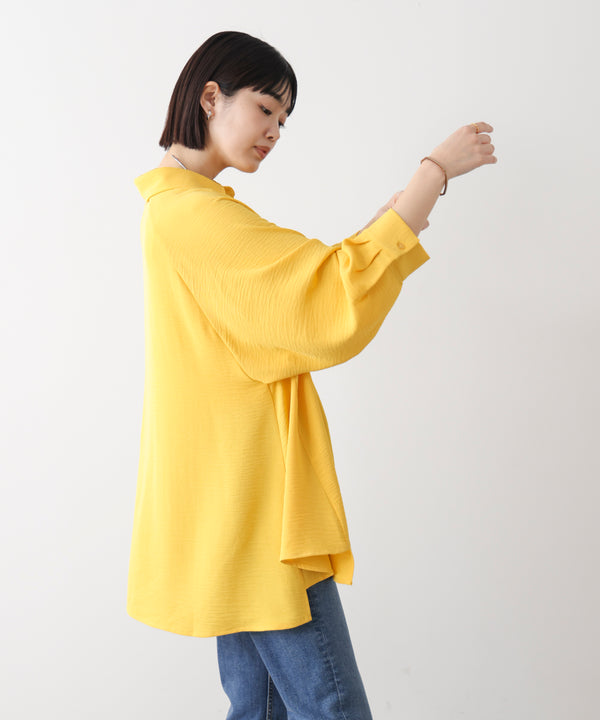 麻ライクＡラインチュニック