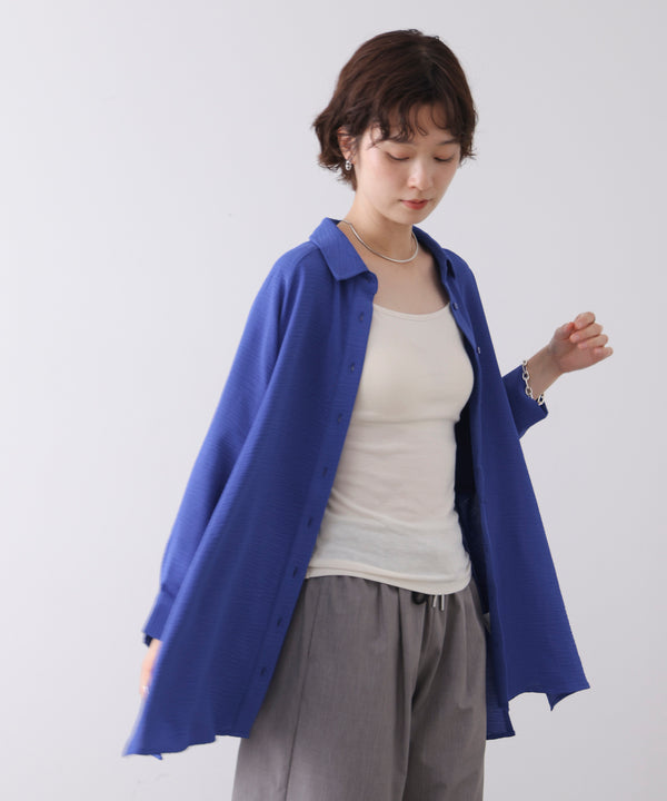 【新色追加】麻ライクＡラインチュニック