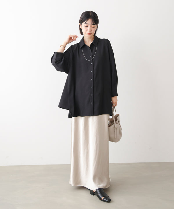 麻ライクＡラインチュニック