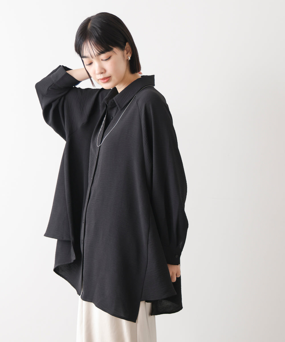 麻ライクＡラインチュニック