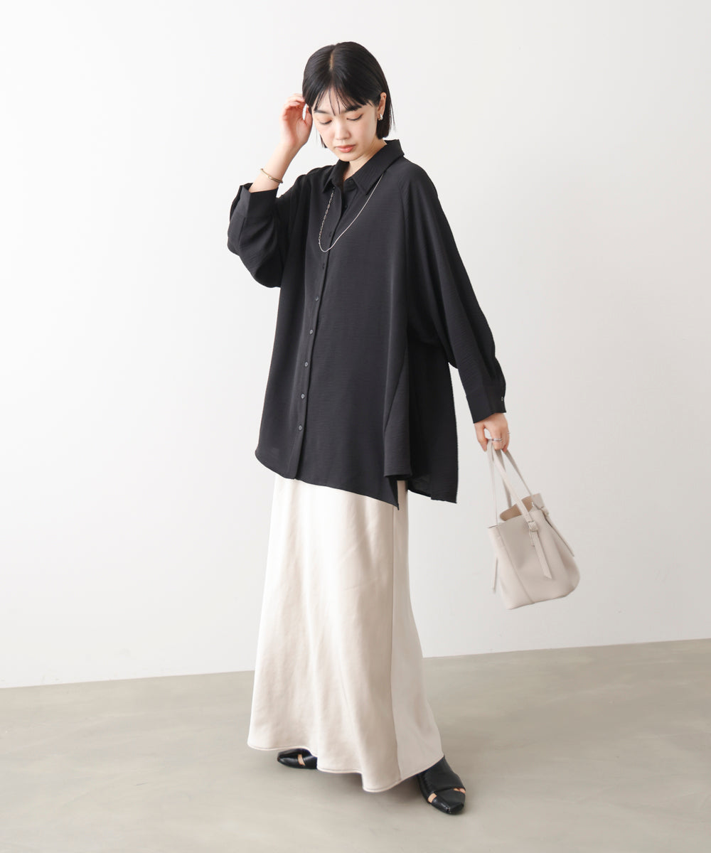 麻ライクＡラインチュニック