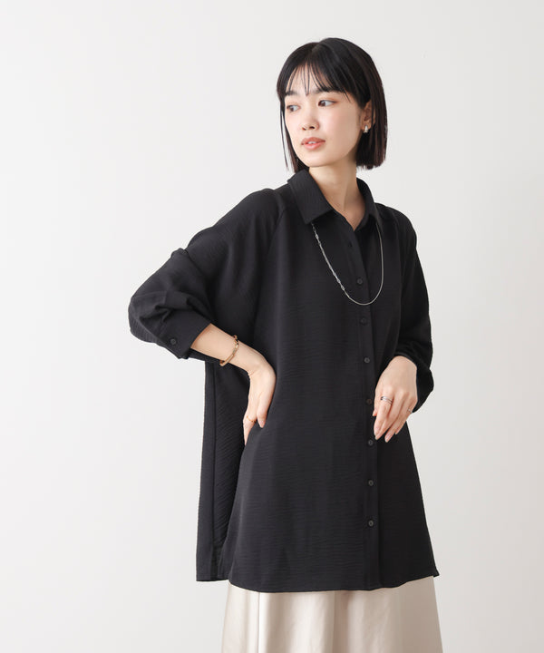 麻ライクＡラインチュニック