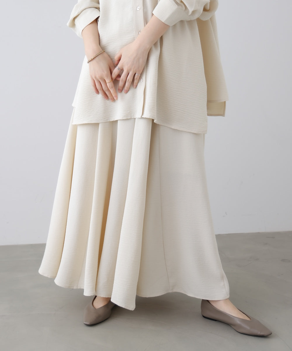 麻ライクポイントベルトパンツ［3/27発送予定］