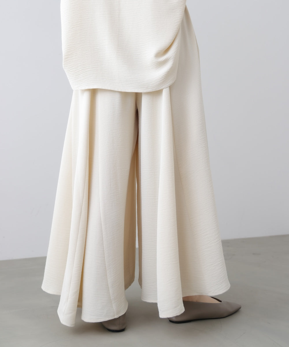 麻ライクポイントベルトパンツ［3/27発送予定］