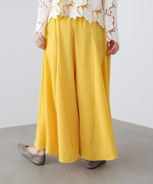 麻ライクポイントベルトパンツ［3/27発送予定］