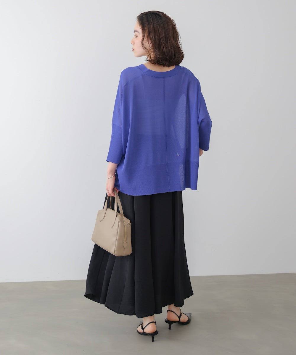 麻ライクポイントベルトパンツ［3/27発送予定］