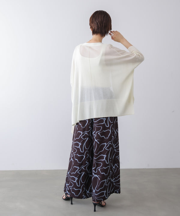 【新色追加】ＵＶサラサラＢＯＸシルエット前後差カーデ［PURPLEは7/17発送予定］