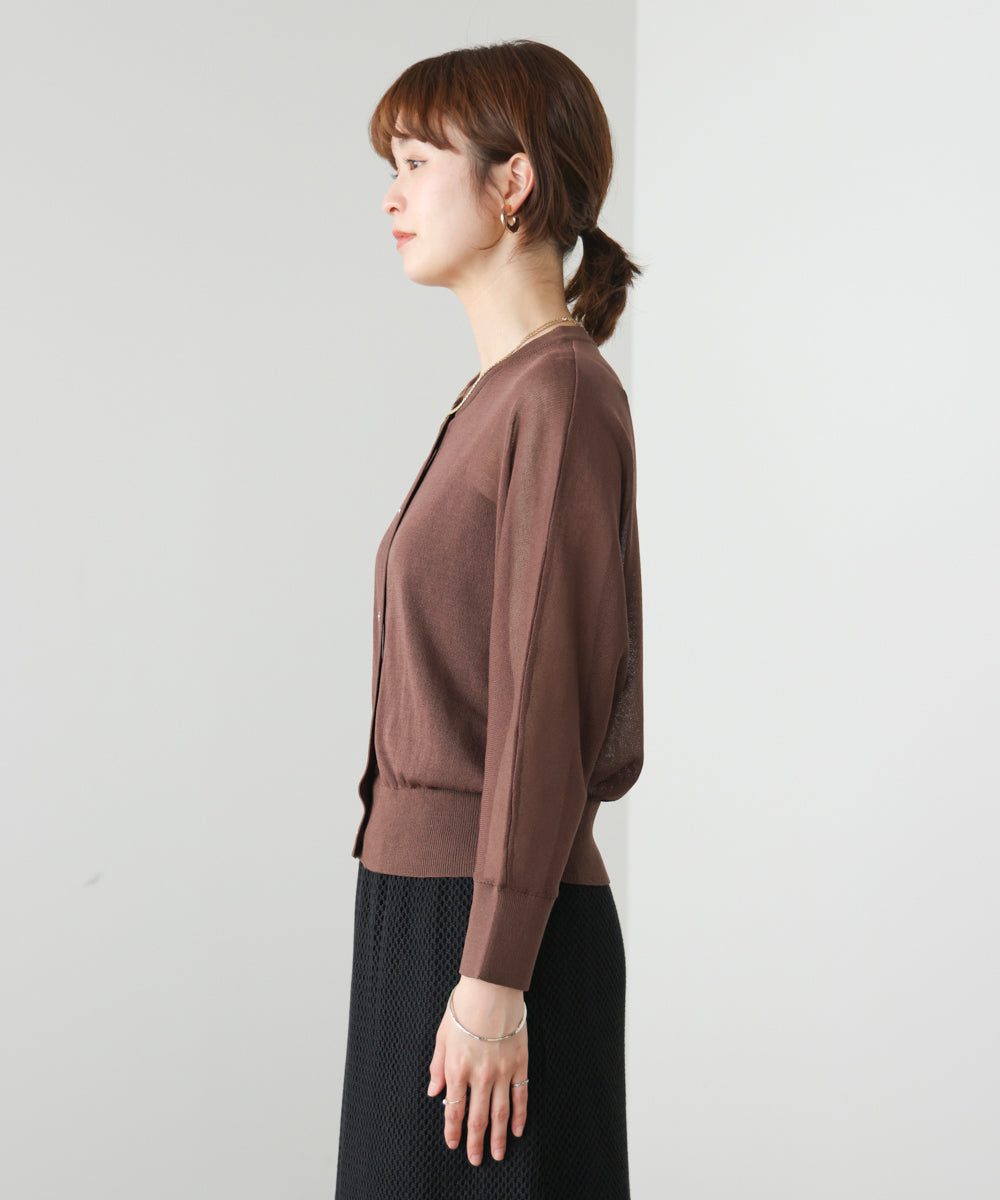 ＵＶサラサラショート丈ドルマンカーデ［4/30発送予定］