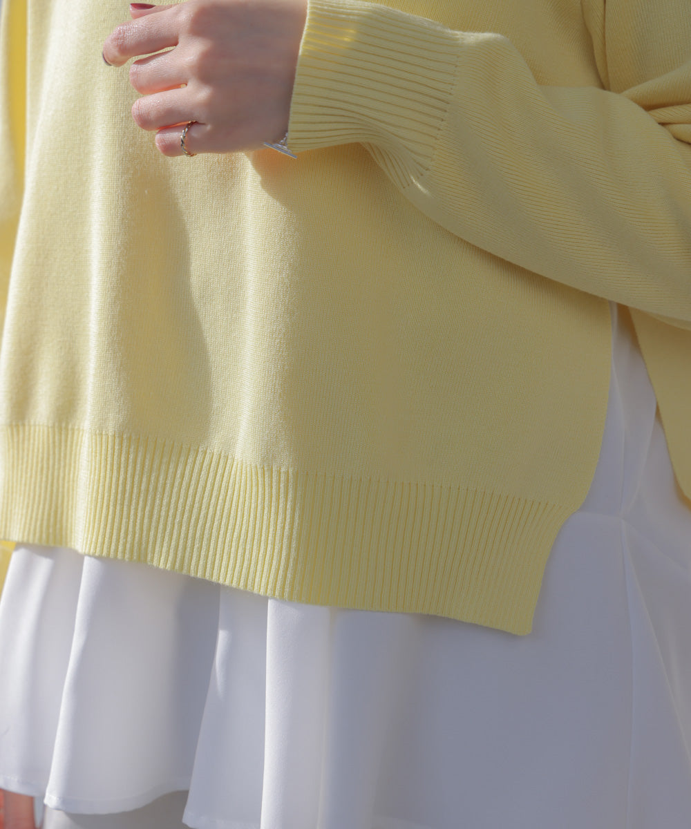 ニットセットレイヤードプルオーバー［2/6発送予定］