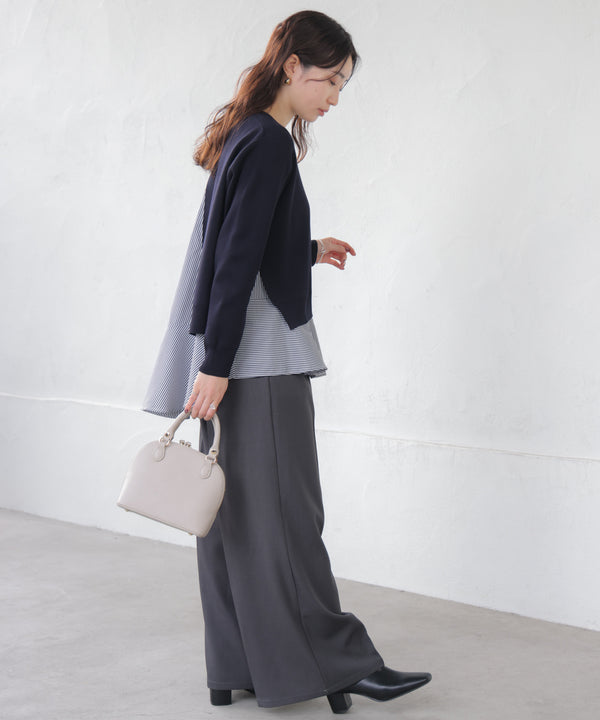 ニットセットレイヤードプルオーバー