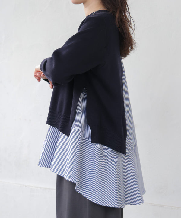 ニットセットレイヤードプルオーバー［2/6発送予定］