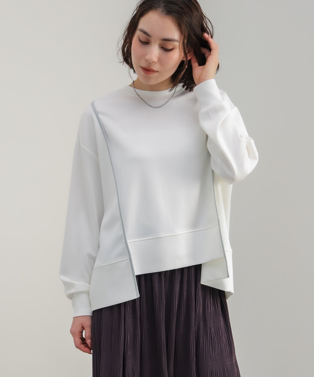 パウンドストレッチバックＺｉｐプルオーバー［2/6発送予定］