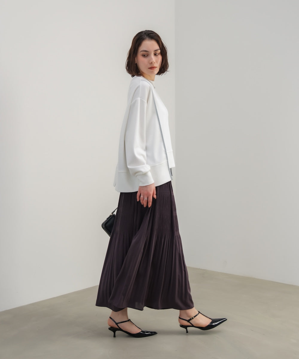 パウンドストレッチバックＺｉｐプルオーバー［2/6発送予定］