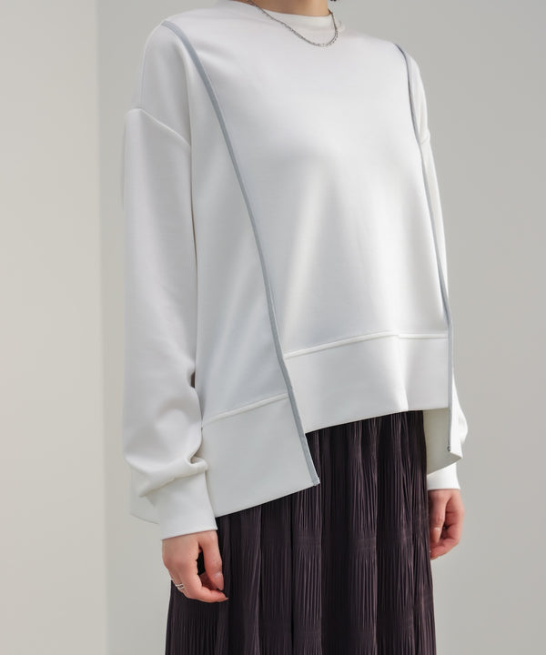 パウンドストレッチバックＺｉｐプルオーバー［2/6発送予定］