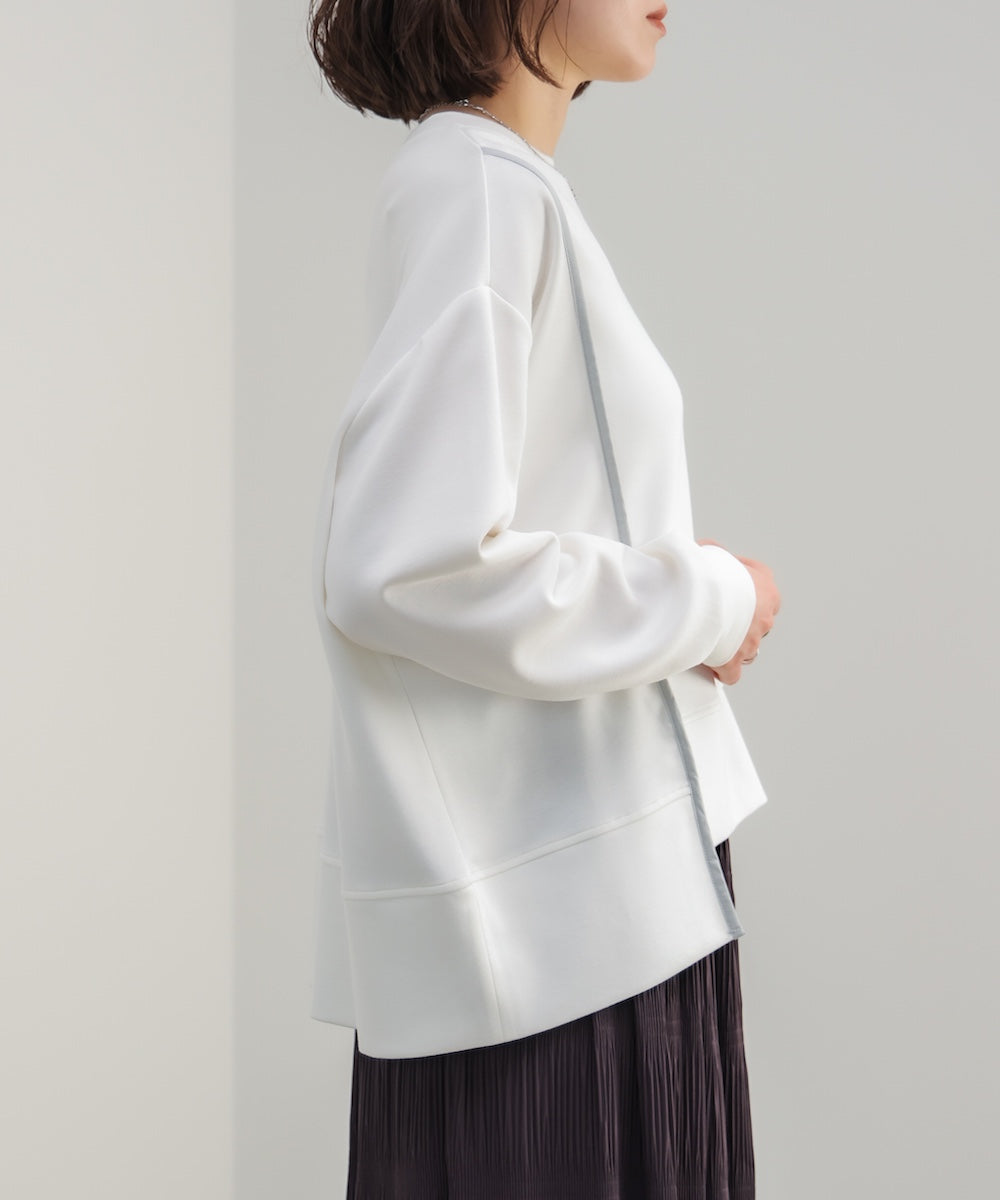 パウンドストレッチバックＺｉｐプルオーバー［2/6発送予定］