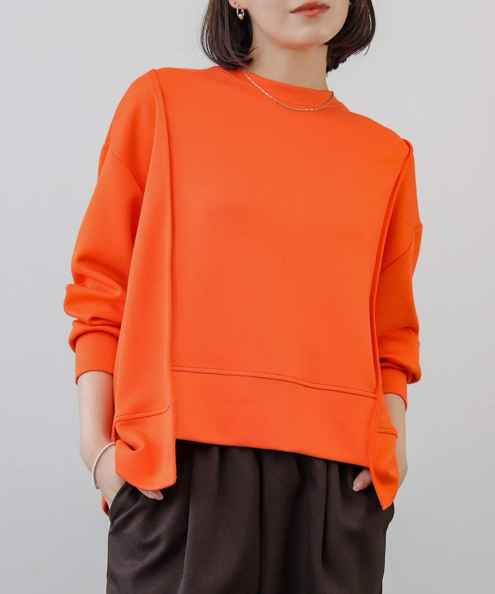 パウンドストレッチバックＺｉｐプルオーバー［2/6発送予定］