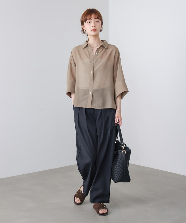 シアーブラウス