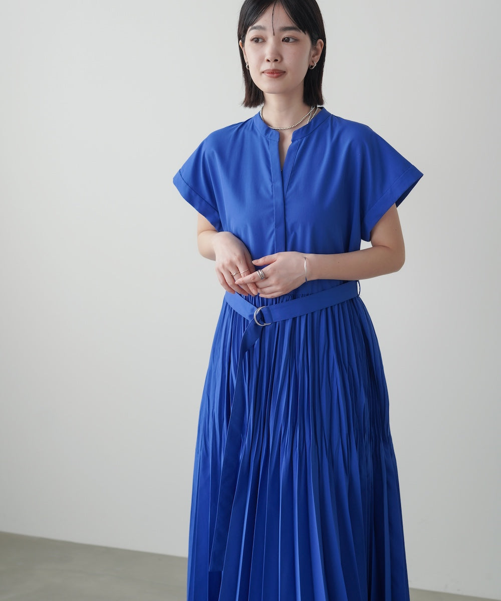 プリーツＡラインワンピース
