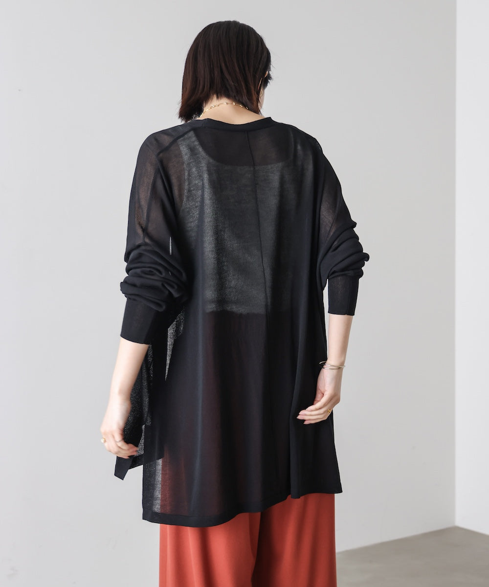 ＵＶサラサラミドル丈カーディガン［4/30発送予定］