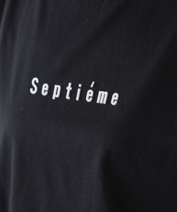 ＷシルケットバックシャイニーラインロゴＴ