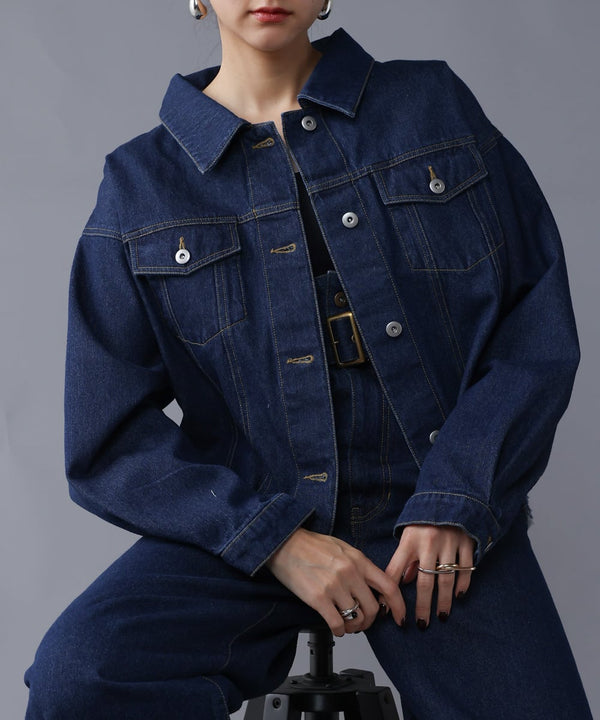 FRINGE DENIM JACKET（ﾌﾘﾝｼﾞﾃﾞﾆﾑｼﾞｬｹｯﾄ）