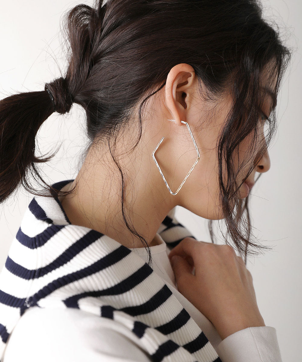 BouJeloud 多角形ピアス【メール便280円】
