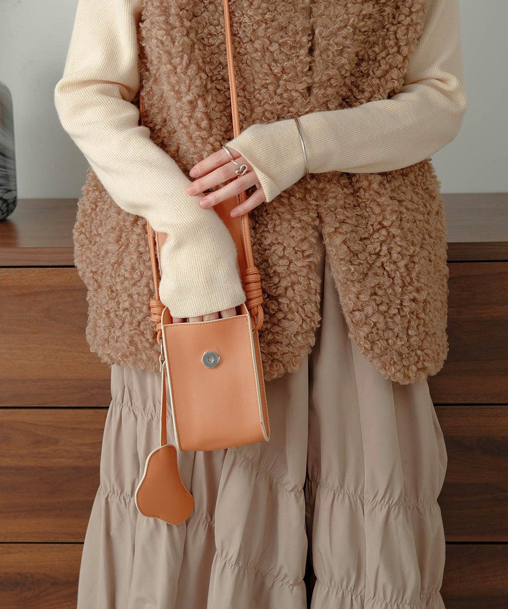 BICOLOR MINI SHOULDER BAG