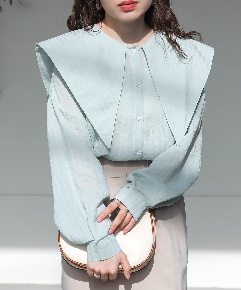 ビッグセーラーカラーブラウス