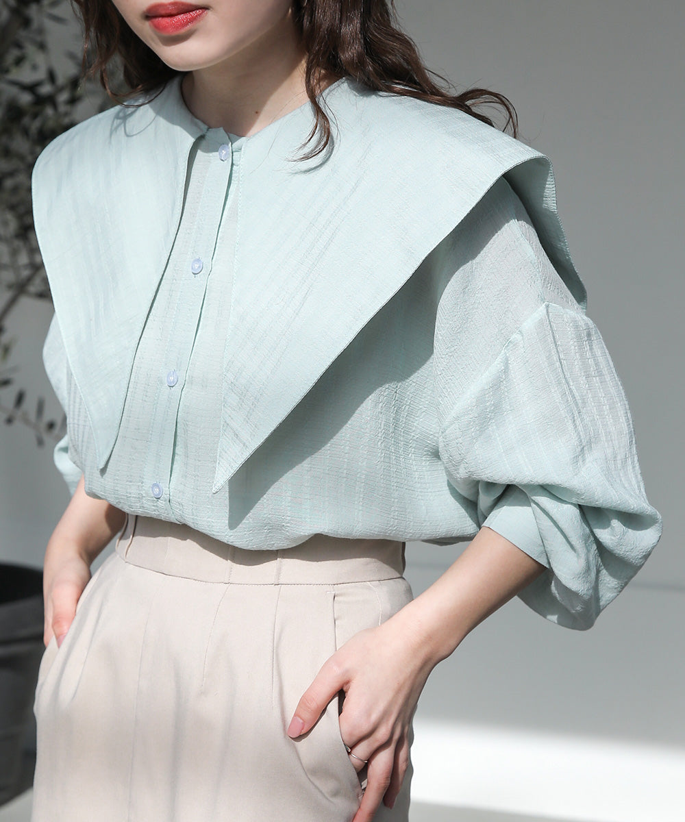 ビッグセーラーカラーブラウス