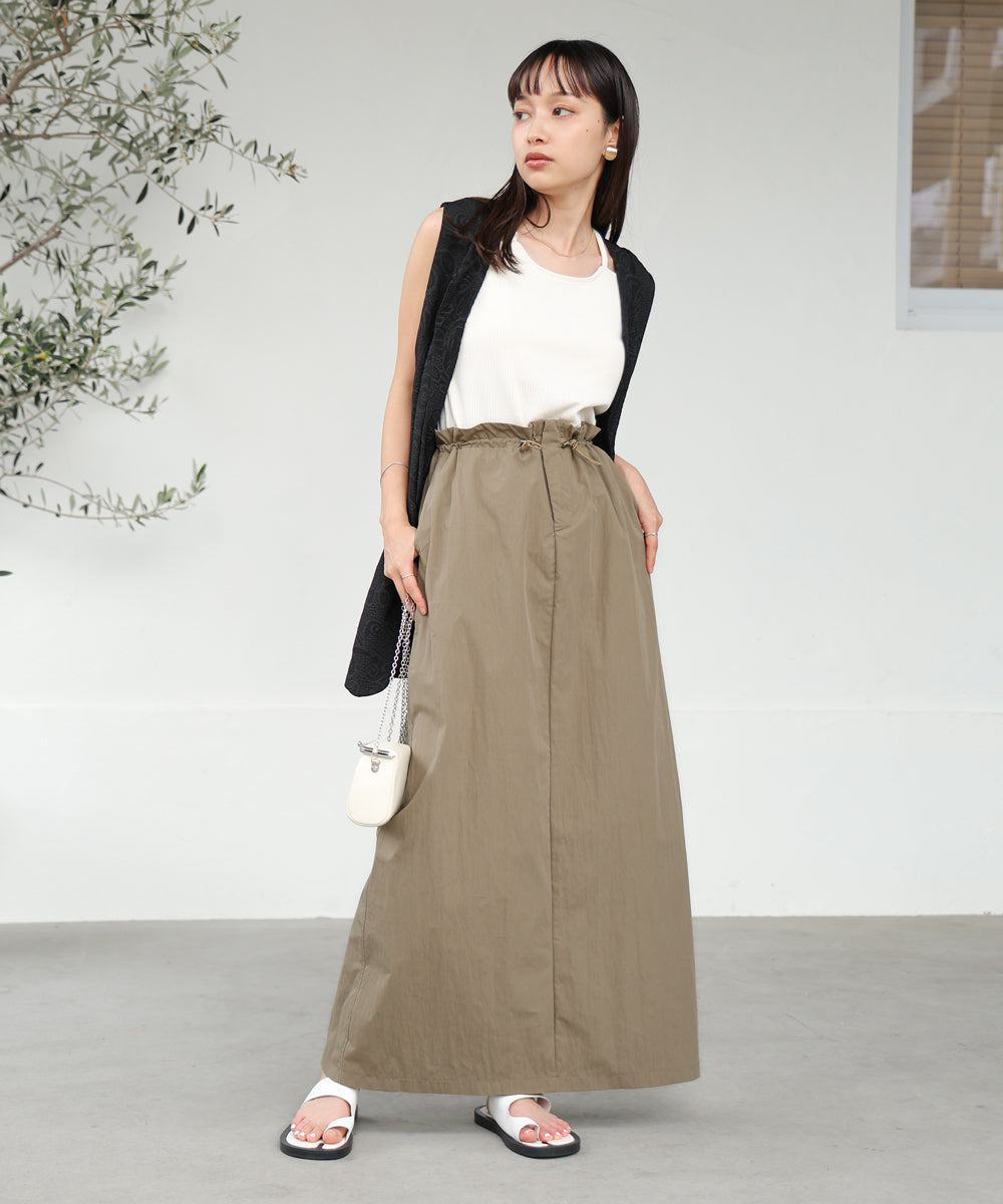 ウエストドロストＩラインスカート