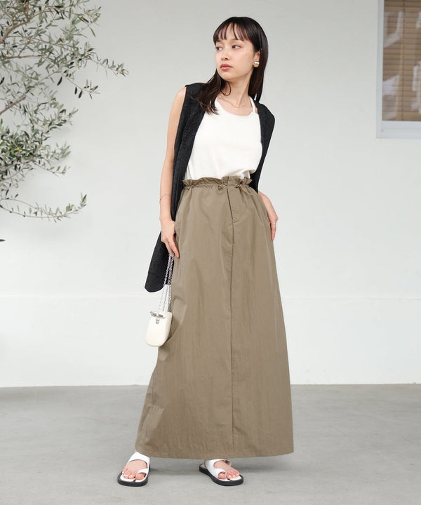 ウエストドロストＩラインスカート