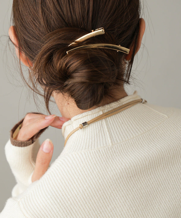 リングモチーフネックレス