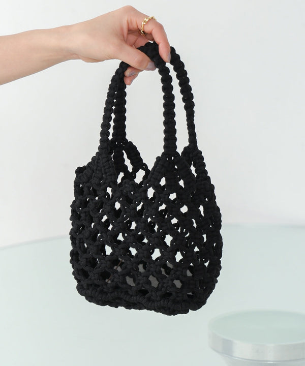 pouch set macrame bag