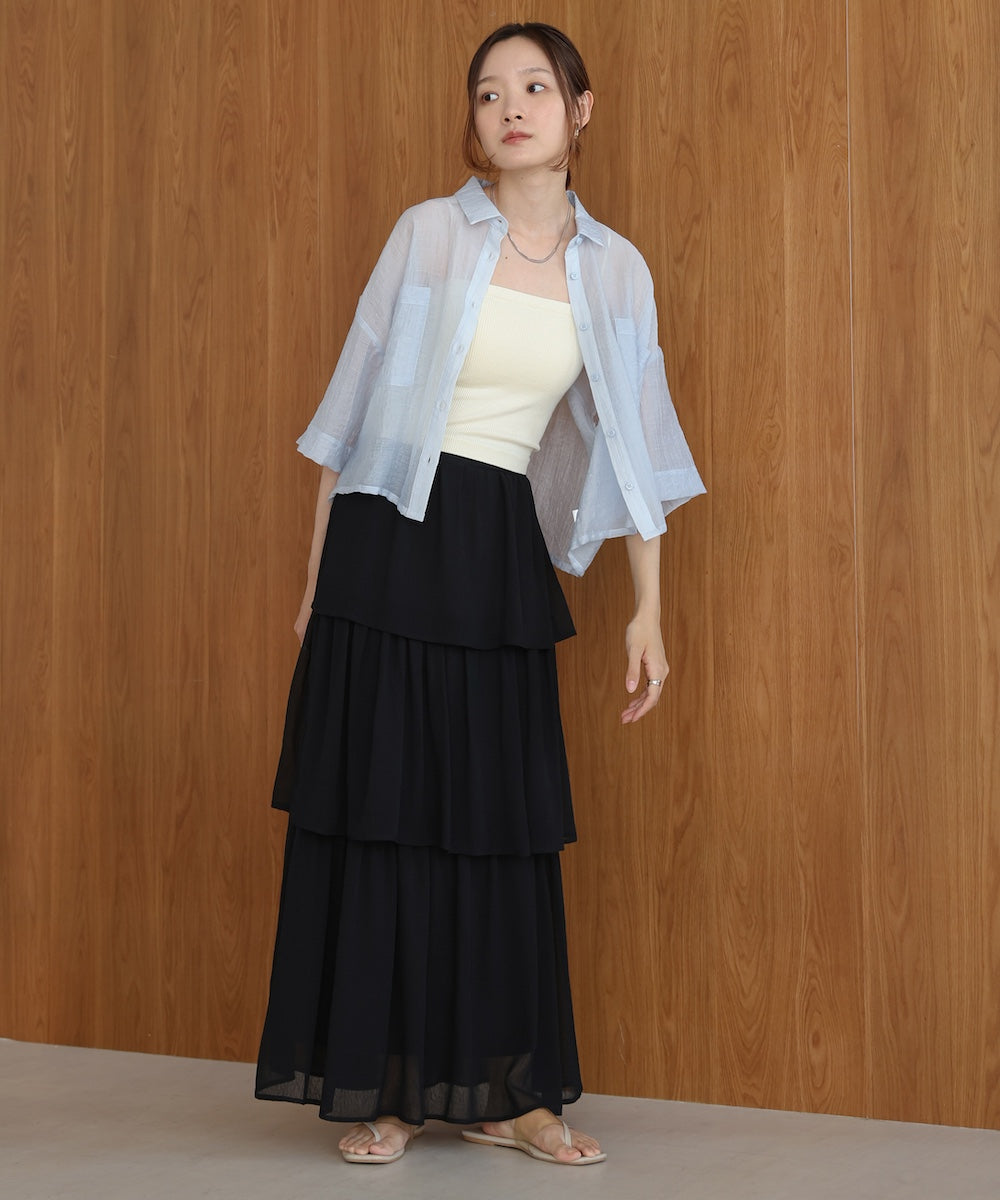 cropped camisole with cups