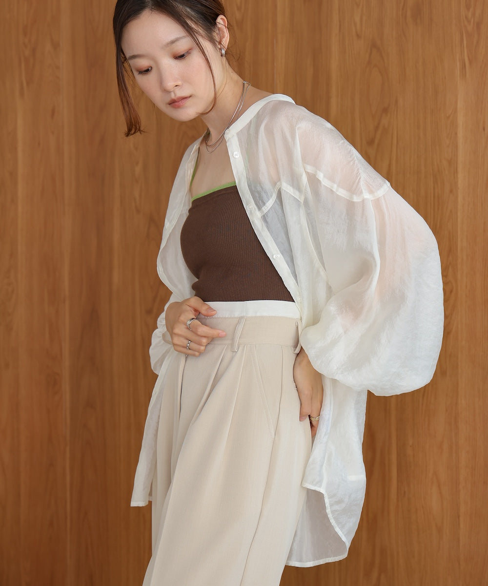 cropped camisole with cups