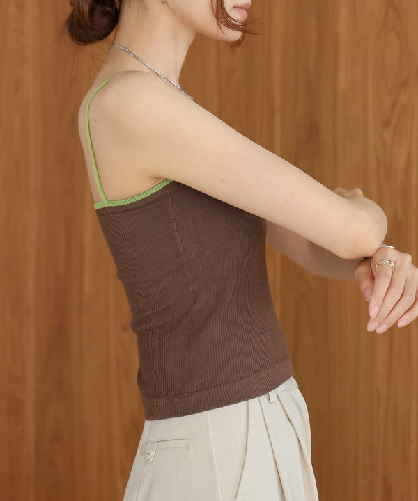 cropped camisole with cups