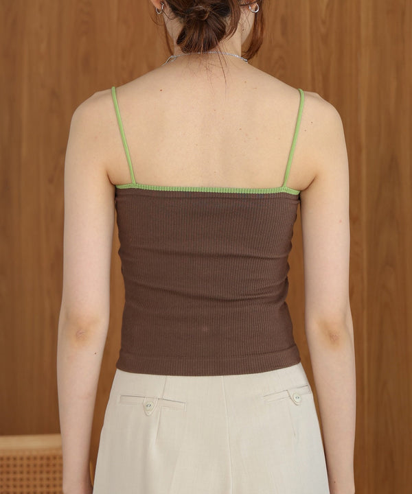 cropped camisole with cups