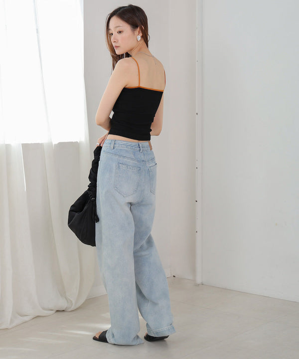cropped camisole with cups